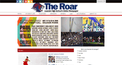 Desktop Screenshot of lhsroar.com